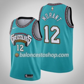 Camiseta Hombre NBA Memphis Grizzlies Ja Morant 12 Nike 25th Season Hardwood Classics Swingman
